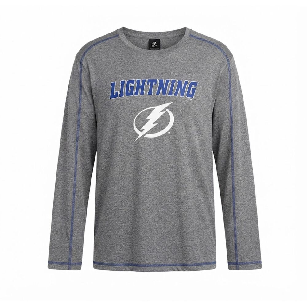 Tampa Bay Lightning Long Sleeve Athletic T-Shirt (Size 2XL)